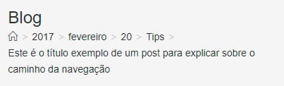 Caminho de Navegação do Ocean WP